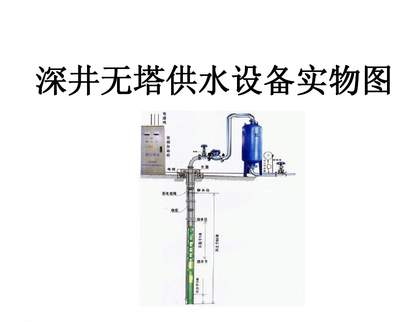 贵港港北区井泵无塔式供水设备